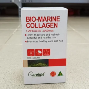 Viên uống đẹp da Bio-Marine Collagen Careline 2000Max 100 viên của Úc Viên uống Bio Marine Collagen Capsules 2000max lọ 100 viên