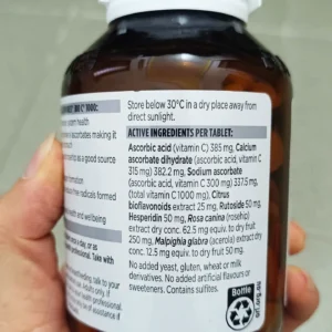 Viên uống bổ sung vitamin C Blackmores Bio C 1000mg 150 viên của Úc Viên uống Blackmores Bio C 1000mg 150 viên