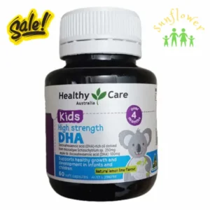 Viên uống DHA Kids High Strength Healthy Care 60 viên của Úc