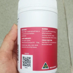 Viên uống Healthy Care CoEnzyme Q10 150mg 100 Viên