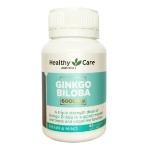 Viên uống Healthy Care Ginkgo Biloba 6000mg