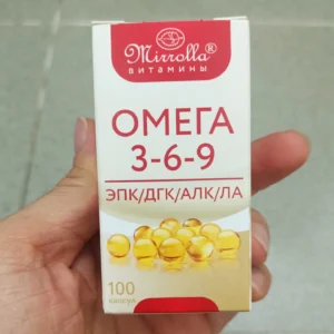 Viên uống Mirrolla Omega 3 6 9 hộp 100 viên