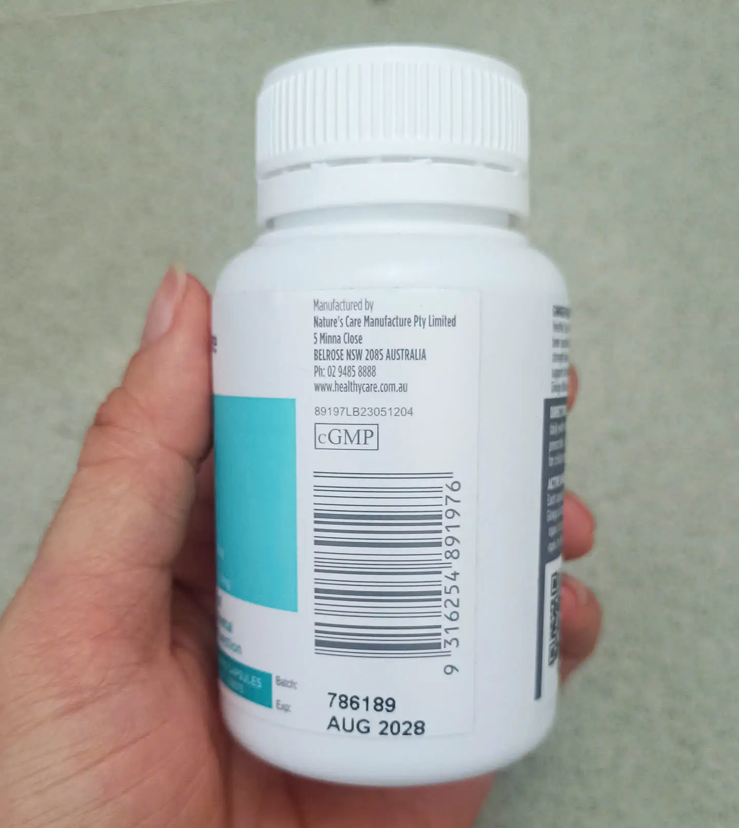 Viên uống Healthy Care Ginkgo Biloba 6000mg 60 viên của Úc Viên uống bạch quả Healthy Care Ginkgo Biloba 6000mg 60 Viên tăng cường tuần hoàn não