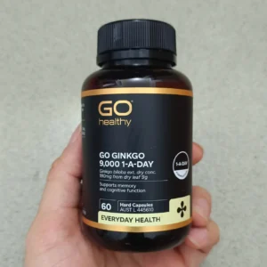 Viên uống bổ não Go Ginkgo 9000 Go Healthy hộp 60 viên