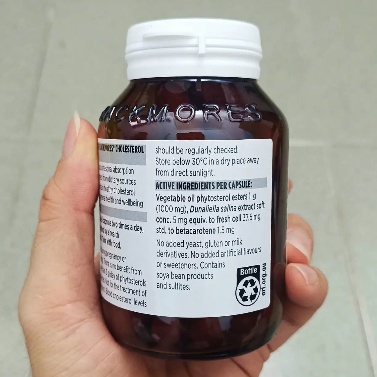 Viên uống giảm mỡ máu Blackmores Cholesterol Health 60 viên của Úc Viên uống hỗ trợ giảm mỡ máu Blackmores Cholesterol Health 60 viên của Úc