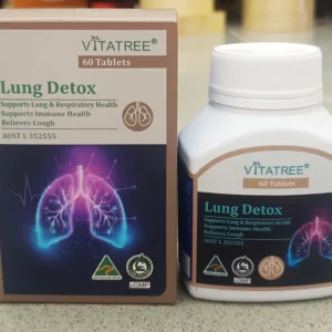 Viên uống hỗ trợ thải độc phổi Vitatree Lung Detox 60 viên