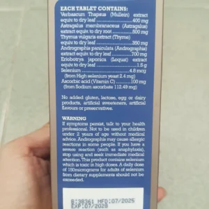 Viên uống hỗ trợ thải độc phổi Vitatree Lung Detox 60 viên của Úc