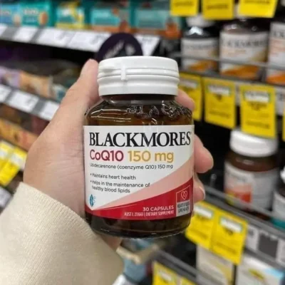Viên uống bổ tim Blackmores CoQ10 150mg 30 viên của Úc Viên uống hỗ trợ tim mạch của Blackmores CoQ10 150mg 30 viên