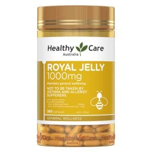 Viên uống sữa ong chúa Healthy Care Royal Jelly 1000mg 365 viên