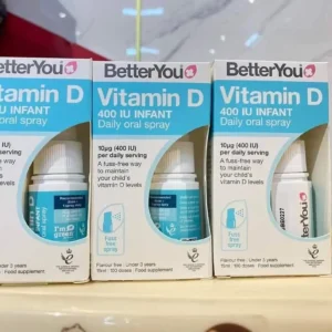 Vitamin D dang xit Better You Dlux Vitamin D3 cho be