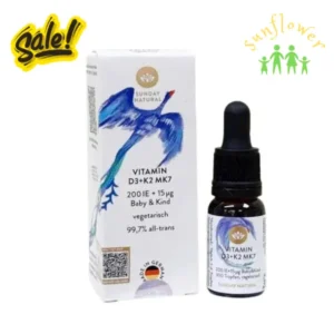 Vitamin D3 K2 MK7 200IE Sunday Natural của Đức