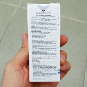 Vitamin D3K2 MK7 Sunday Natural 10ml Đức