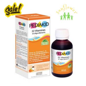 Vitamin tổng hợp cho bé siro Pediakid 22 Vitamins Minerals