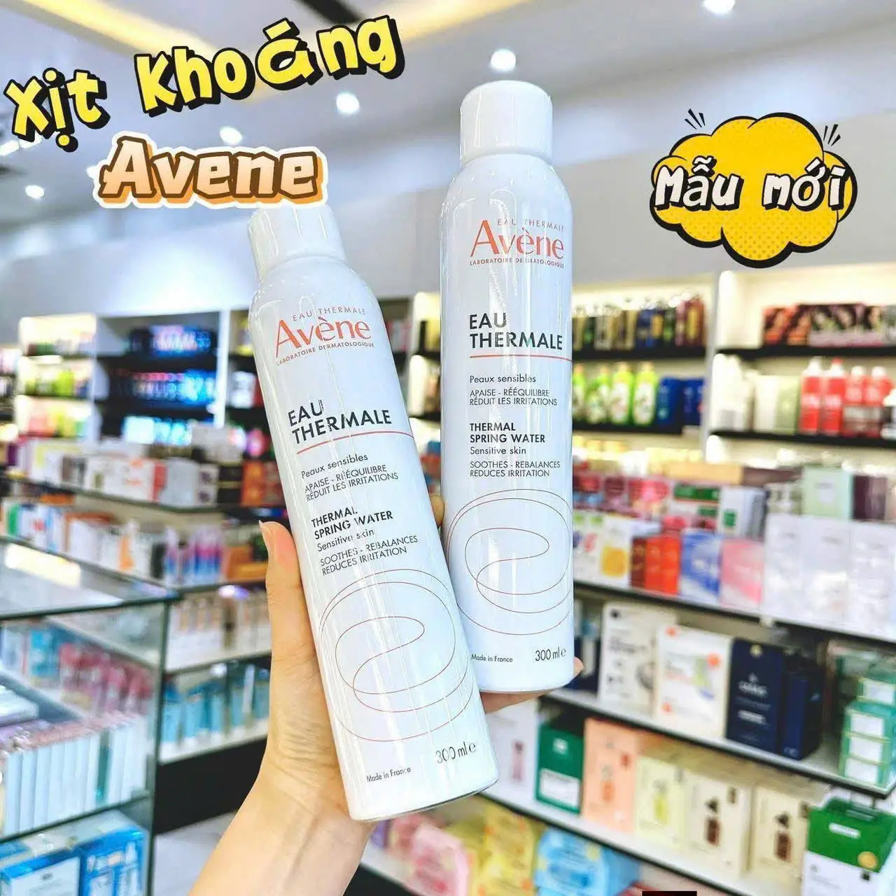 Xịt khoáng Avene Eau Thermale Thermal Spring Water 300ml của Pháp Xịt Khoáng Avene Eau Thermale 300ml Của Pháp