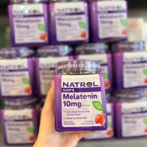Kẹo dẻo ngủ ngon Natrol Melatonin 10mg 90 viên