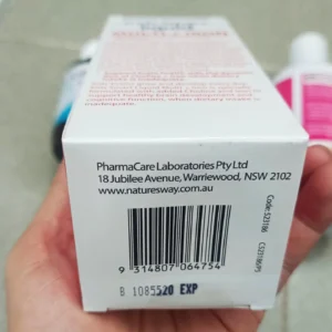 siro sắt và vitamin tổng hợp cho bé Nature's Way Kids Smart Liquid Multi + Iron 200ml