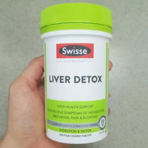 Thải độc gan Swisse Liver Detox 200 viên của Úc Bổ Gan Và Giải Độc Swisse Liver Detox 200 viên