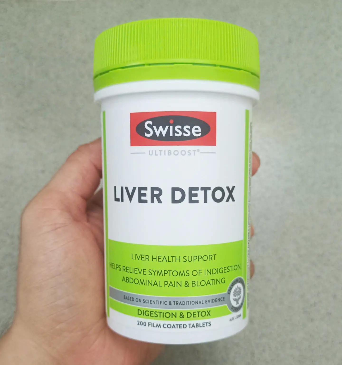 Thải độc gan Swisse Liver Detox 200 viên của Úc Bổ Gan Và Giải Độc Swisse Liver Detox 200 viên