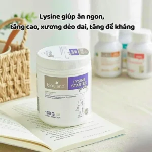 Bột Lysine Bio Island 150g giúp tăng chiều cao cho trẻ