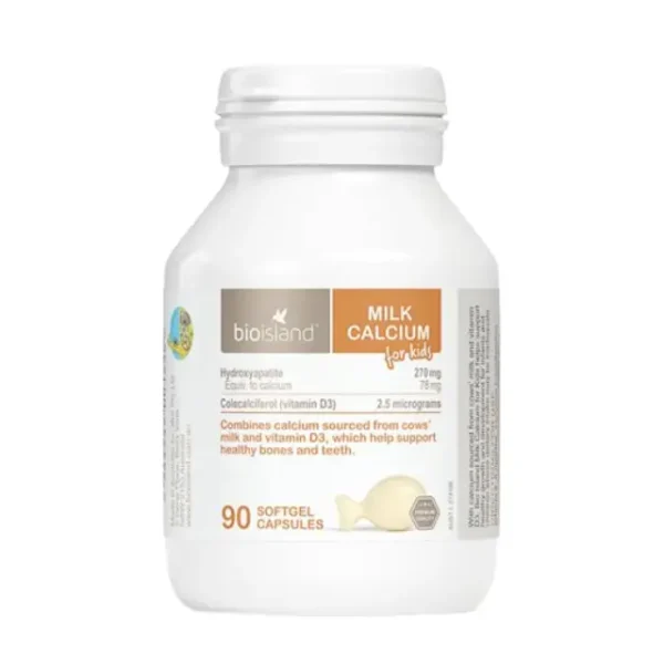 Canxi Milk calcium Bio Island Úc - sữa bò non cho bé