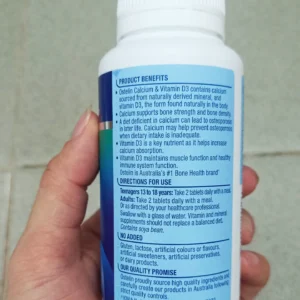 Canxi bầu Ostelin Calcium & Vitamin D3 130 viên của Úc Canxi Ostelin Calcium & Vitamin D3 cho bà bầu 130v