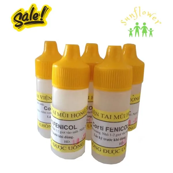 Corti Fenicol - Điều trị các triệu chứng viêm xoang, viêm tai giữa