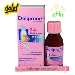 Doliprane 2.4% Sans Sucre 100ml