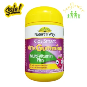 Gum rau củ Nature's Way Kids Smart Multivitamin Plus 60 viên Úc