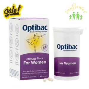 Men vi sinh Optibac Probiotics For Women 90 viên cho phụ nữ - Ngăn ngừa mùi hôi, khí hư