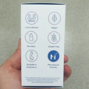 Men vi sinh Optibac Probiotics For Women 90 viên của Anh Quốc Optibac Probiotic For Women (Optibac tím) mẫu mới 90 viên