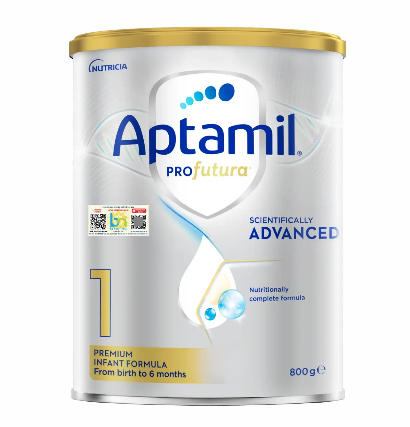 Sữa Aptamil Profutura Úc Số 1 (từ 0-06 tháng) Sữa Aptamil Profutura số 1 Úc 800g