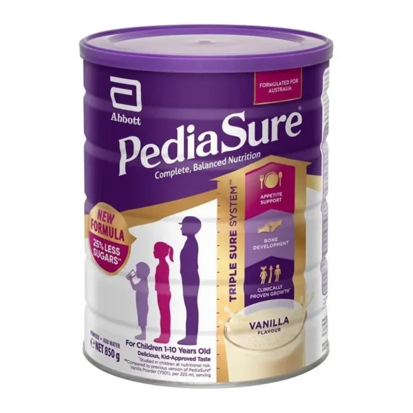 Sữa Pediasure Úc 850g vị vani cho bé từ 1-10 tuổi - Hình ảnh 2