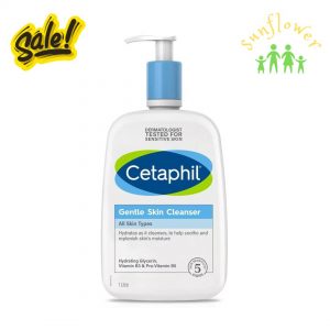 Sữa rửa mặt Cetaphil Gentle Skin Cleanser 1L Pump Pack - Giúp làm sạch da