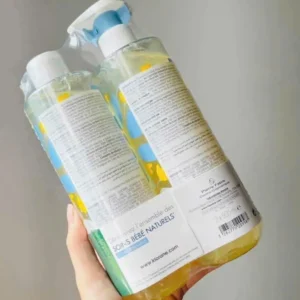 Set 2 chai sữa tắm gội Bebe Klorane 500ml của Pháp Sữa tắm gội Klorane 500ml