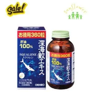 Sụn vi cá mập Orihiro Squalene 360 viên của Nhật Bản