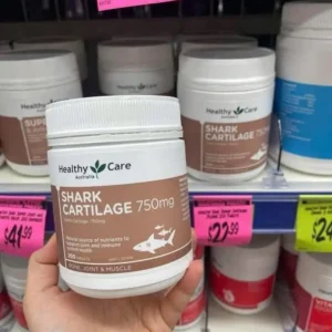 Sụn vi cá mập Shark Cartilage đến từ Healthy Care Úc lọ 200v