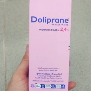Thuốc hạ sốt Doliprane 2.4% của Pháp cho bé