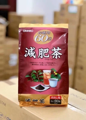 Trà Giảm Mỡ Bụng Genpi Tea Orihiro Nhật Bản 60 gói