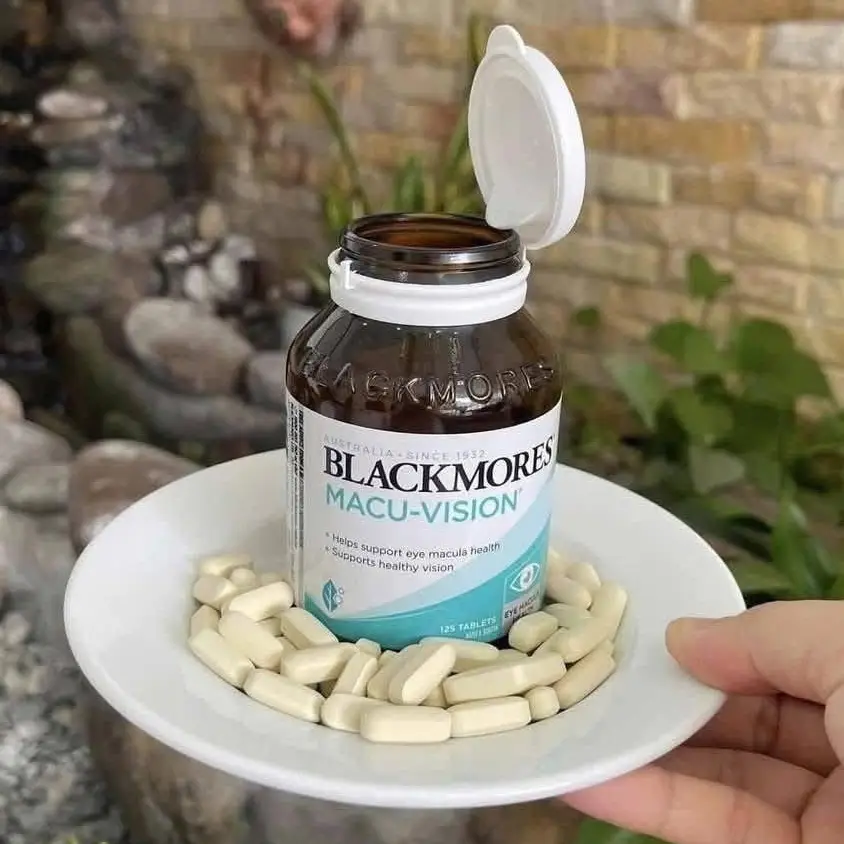 Viên uống bổ mắt Blackmores Macu Vision 125 viên của Úc Viên Uống Bổ Mắt Blackmores Macu - Vision 125 Viên Của Úc
