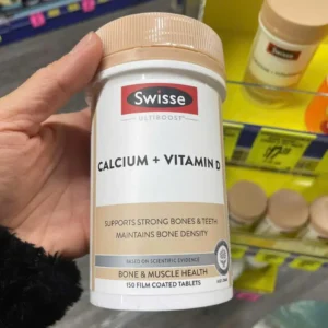 Viên chống loãng xương Swisse Calcium + Vitamin D Úc