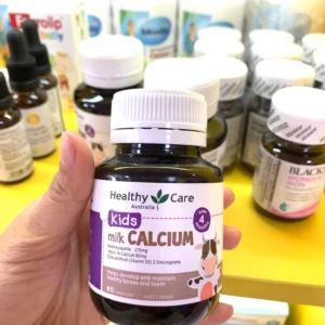 Viên uống Canxi Sữa cho bé Milk Calcium Healthy Care Úc 60 viên