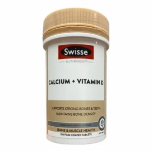 Viên uống SWISSE Ultiboost Calcium + Vitamin D 150 viên của Úc