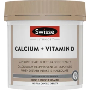 Viên uống Swisse Ultiboost Calcium + Vitamin D