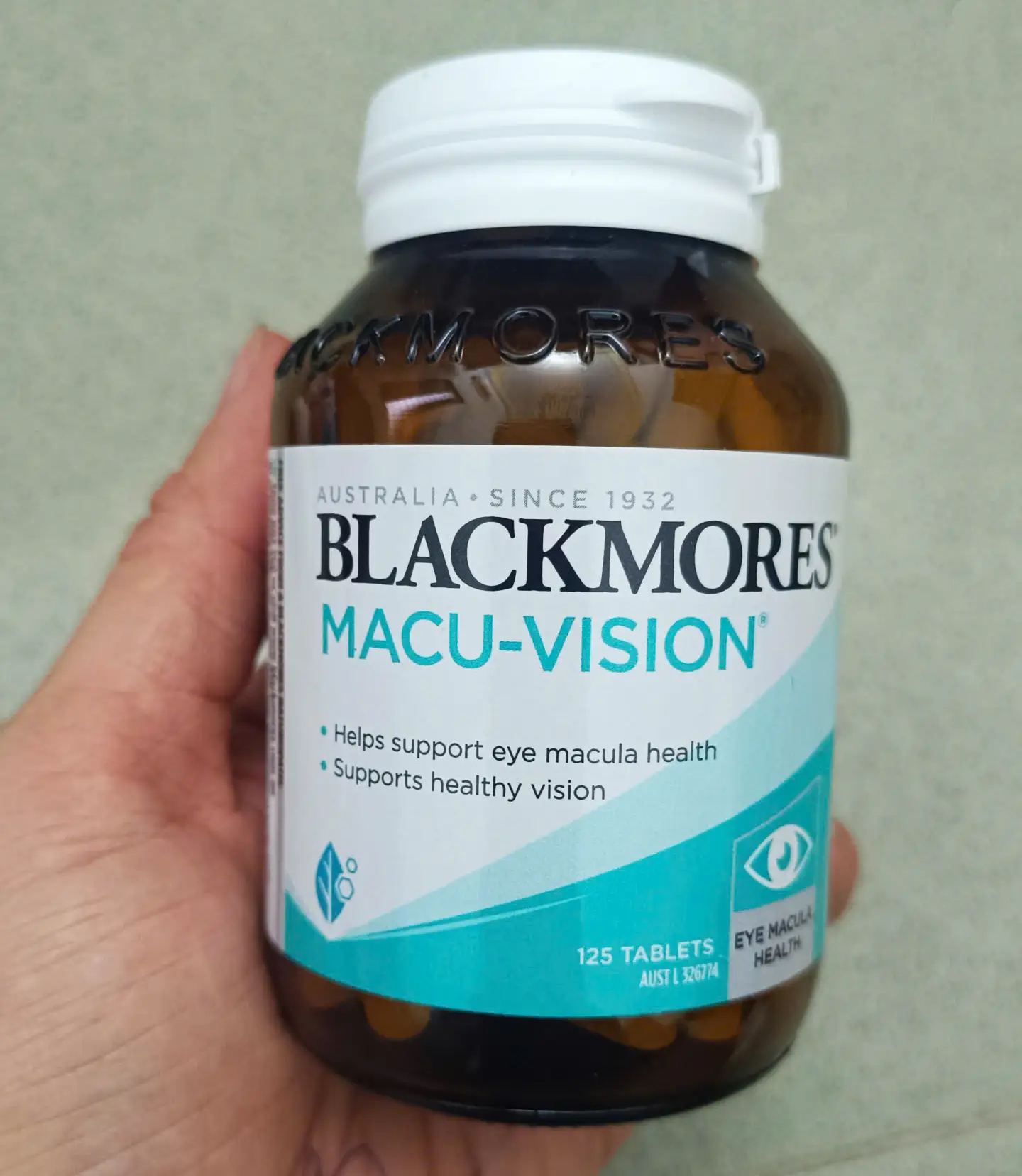 Viên uống bổ mắt Blackmores Macu Vision 125 viên của Úc Viên uống bổ mắt Blackmores Macu Vision 125 viên