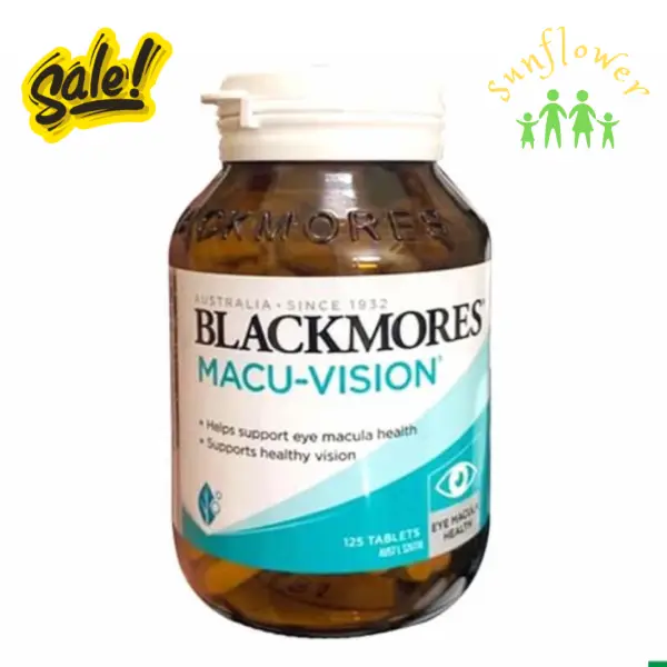 Viên uống bổ mắt Blackmores Macu Vision 125 viên của Úc Viên uống bổ mắt Blackmores Macu Vision 125 viên của Úc