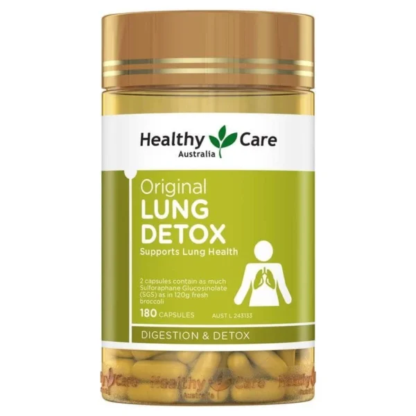Viên uống bổ phổi Lung Detox Healthy Care của Úc