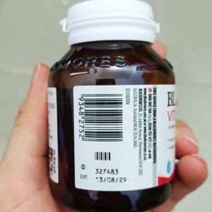 Viên uống bổ sung vitamin E Blackmore Natural Vitamin E 1000IU 30 viên của Úc Viên uống bổ sung Vitamin E Blackmores 1000IU 30 viên