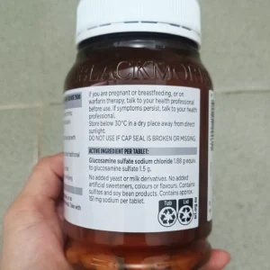 Viên uống bổ xương khớp Blackmores Glucosamine Sulfate 1500 One-a-day 180 viên