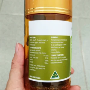 Viên uống thải độc gan Healthy Care Liver Detox 100 viên của Úc Viên uống giải độc gan Healthy Care Liver Detox 100 viên của Úc