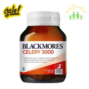 Viên uống hỗ trợ bệnh Gout Blackmores Celery 3000mg 50 viên của Úc